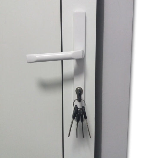 Drücker, Griff für die Nebeneingangstür aus Alu.