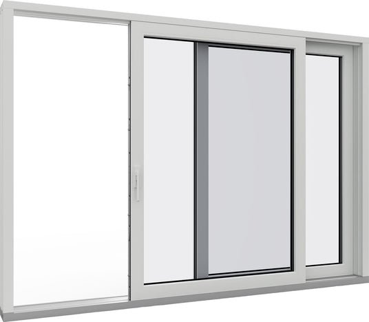 Hebe-Schiebe-Tür komplett dargestellt.