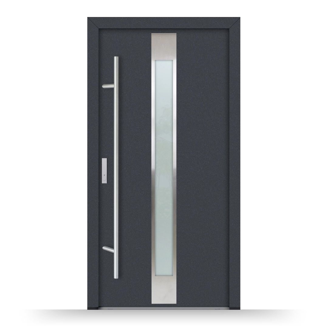 Aluminium Haustür AC68 Safeline M05 - Fensterfabrik24