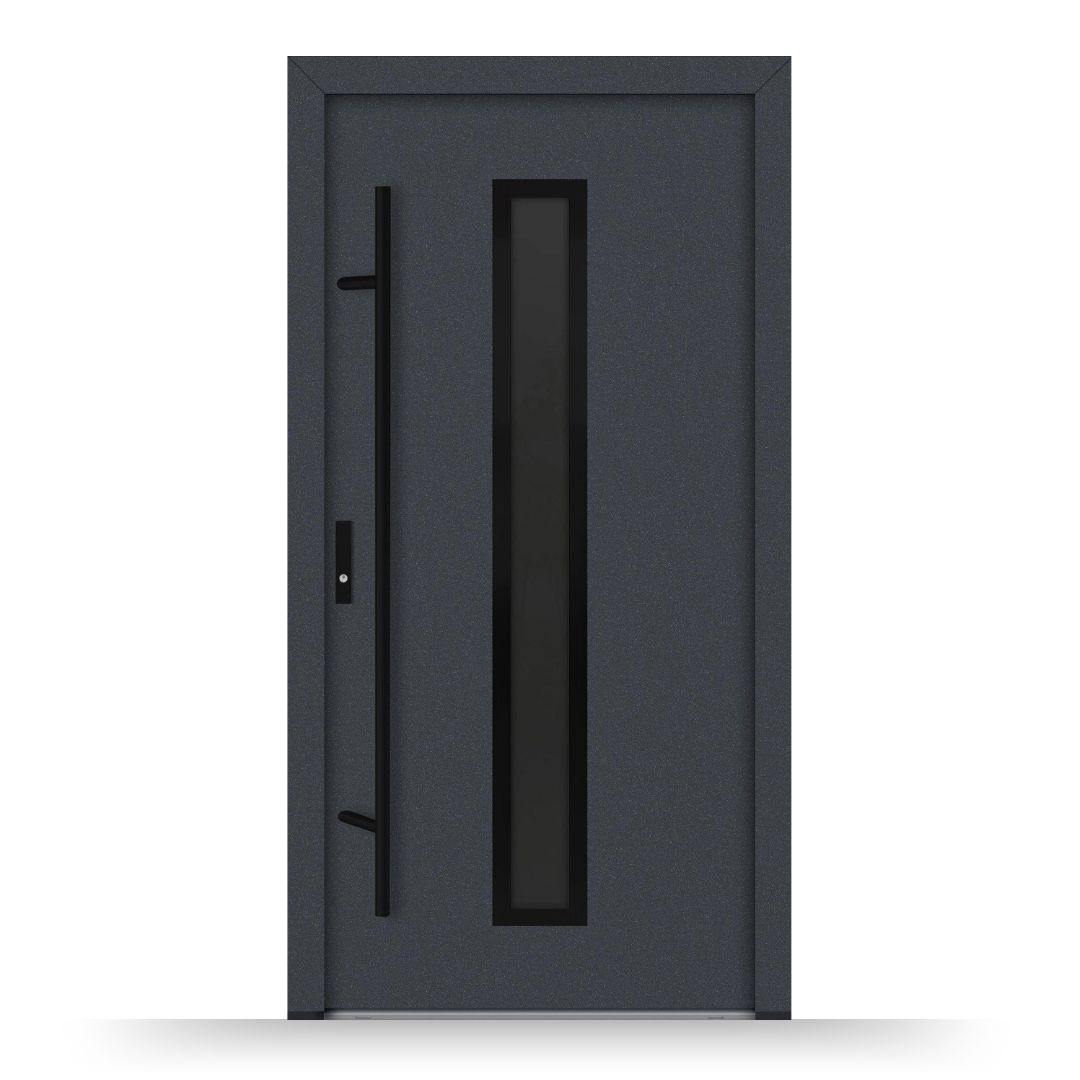 Aluminium Haustür AC68 Safeline M21 Blackline - Fensterfabrik24