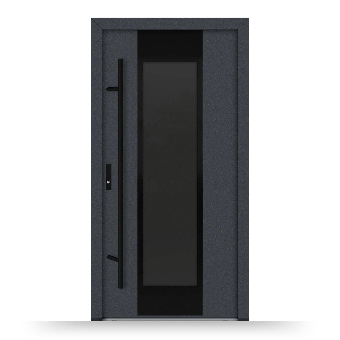 Aluminium Haustür AC68 Safeline M28 Blackline - Fensterfabrik24