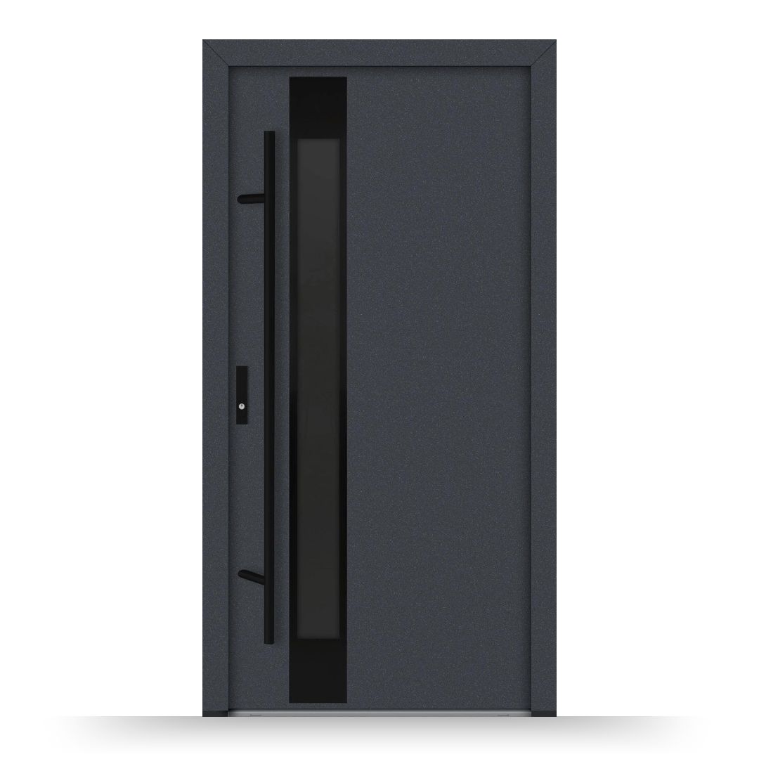 Aluminium Haustür AC68 Safeline M34 Blackline - Fensterfabrik24