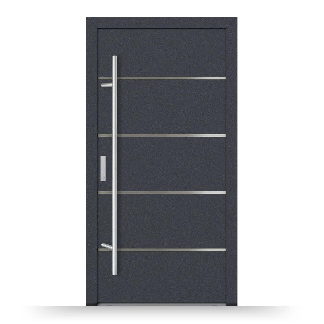 Aluminium Haustür DS82 M02 - Fensterfabrik24