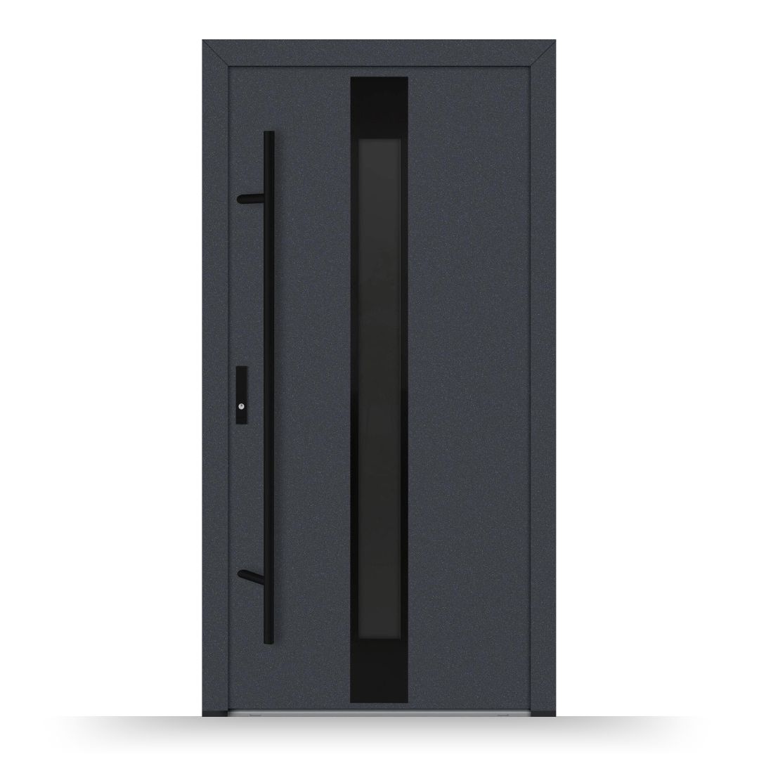 Aluminium Haustür DS82 M25 Blackline - Fensterfabrik24