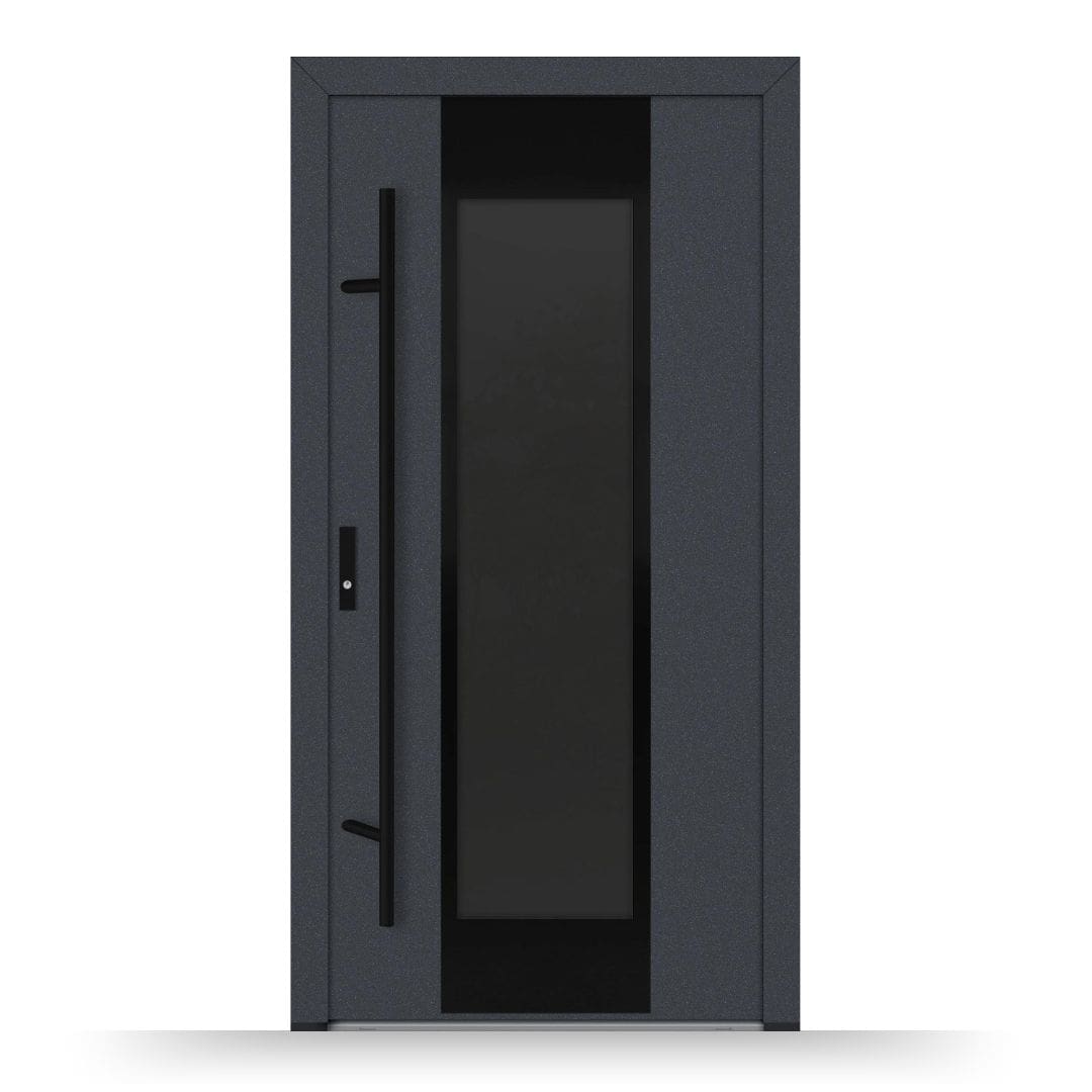 Aluminium Haustür DS82 M28 Blackline - Fensterfabrik24