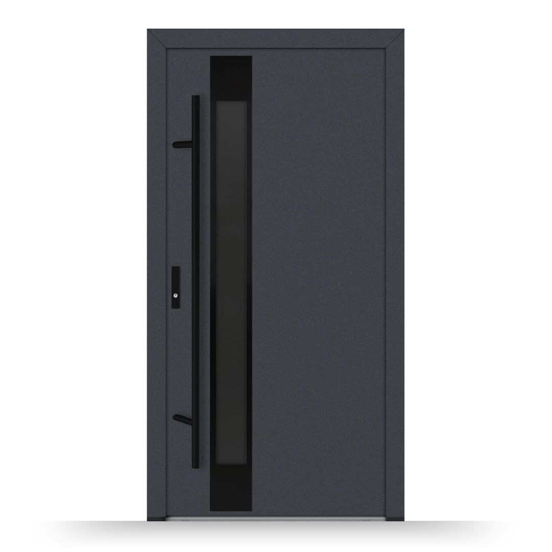 Aluminium Haustür DS82 M34 Blackline - Fensterfabrik24