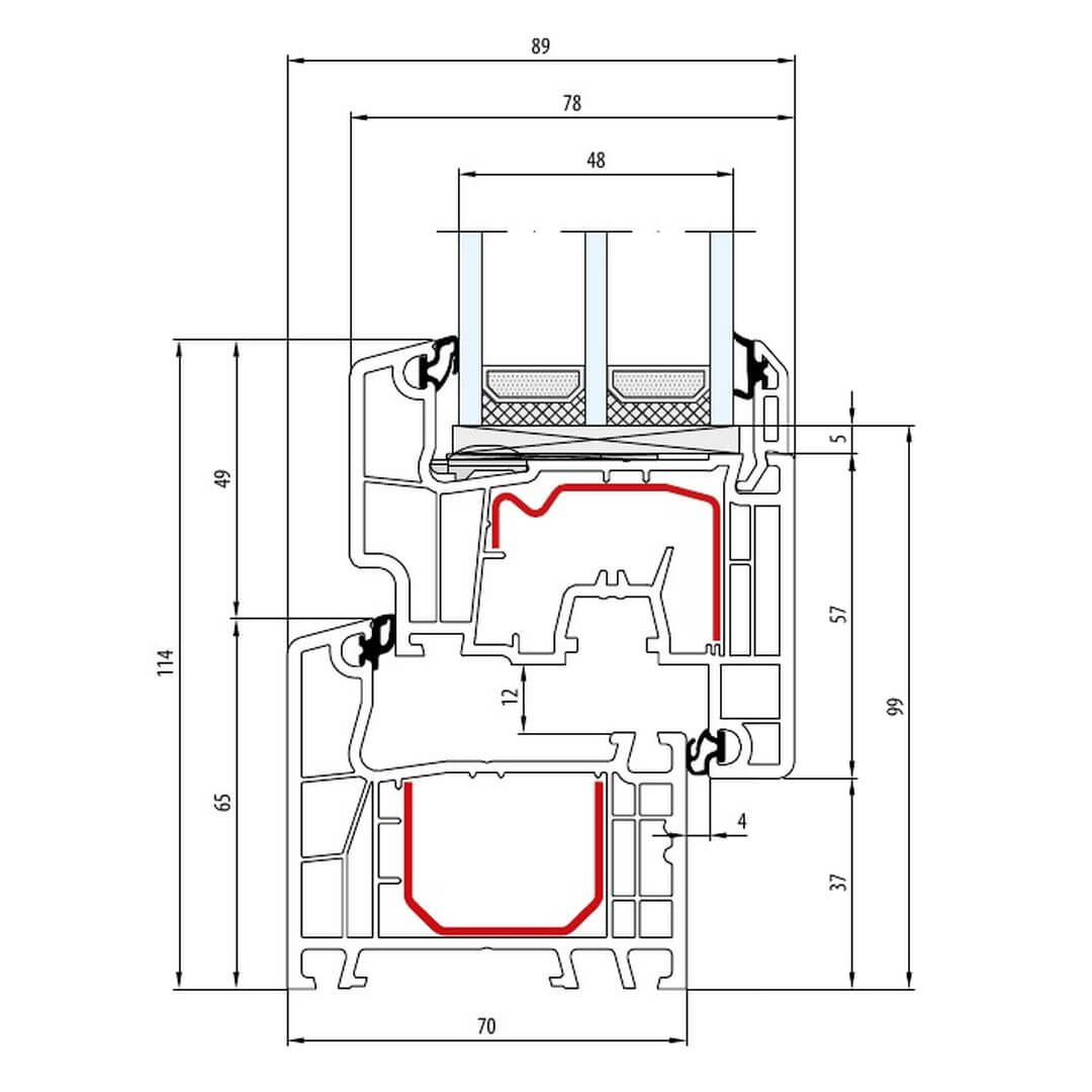 Aluplast IDEAL 4000 - Fensterfabrik24