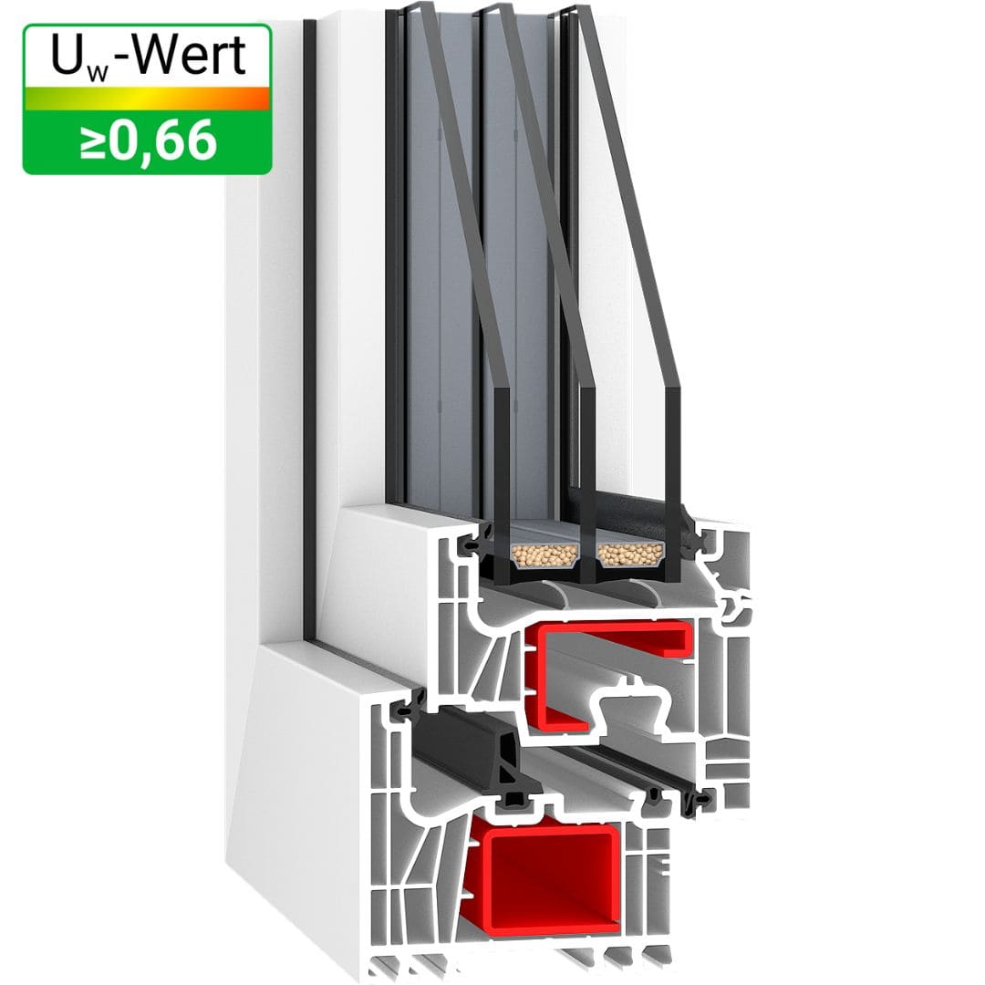 Drutex Iglo Edge Balkontür - Fensterfabrik24