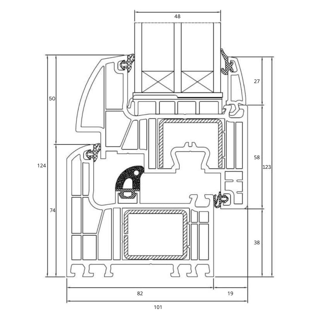 Drutex Iglo Energy Fenster - Fensterfabrik24