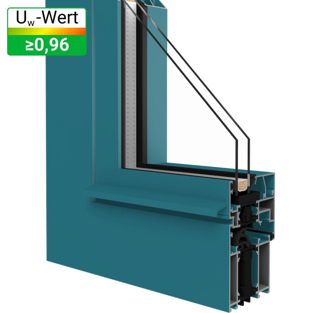 Drutex MB - 70HI Alufenster - Fensterfabrik24