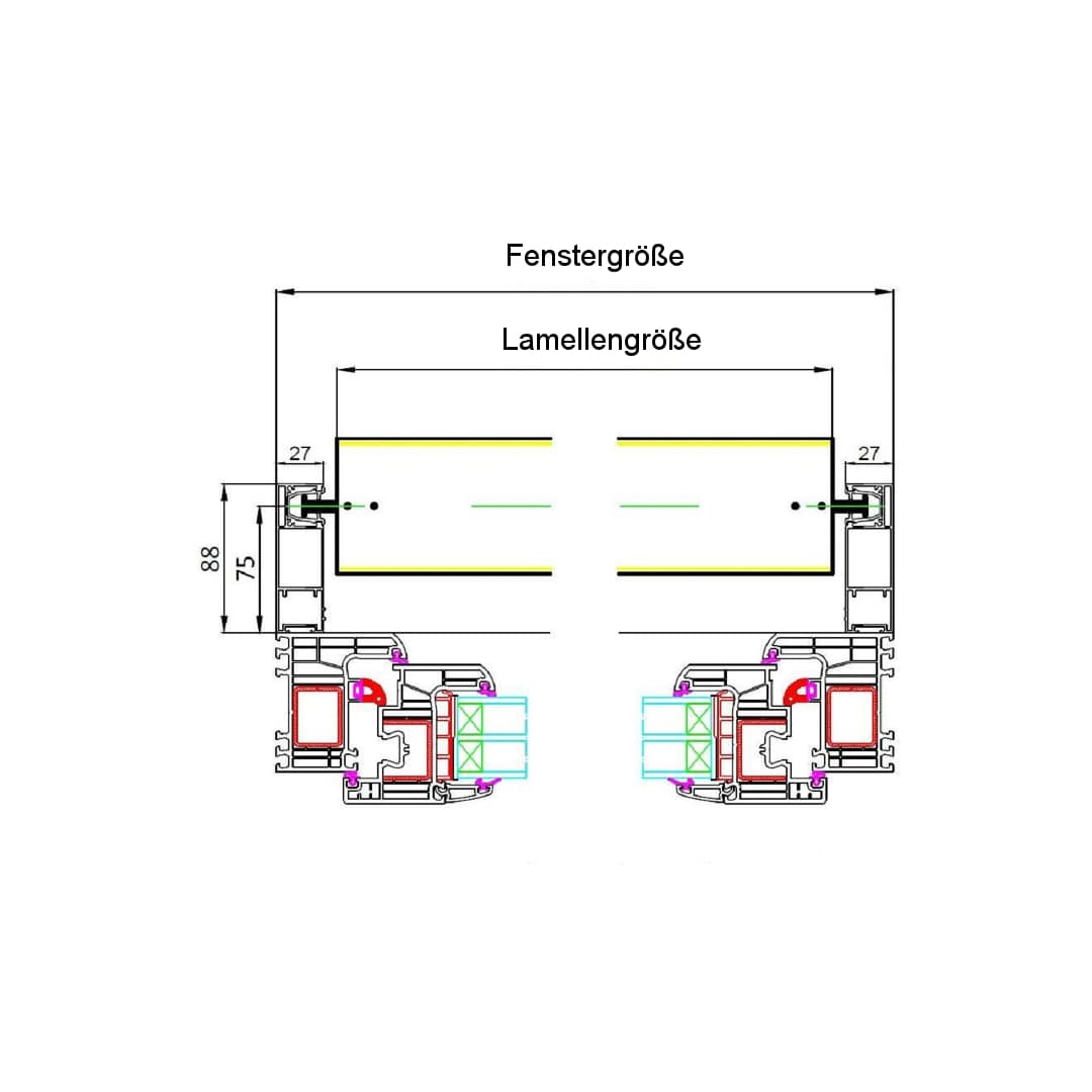 Drutex Vorbauraffstore - Fensterfabrik24