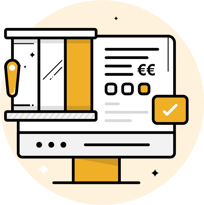 Symbol für "Fenster Bestellen"