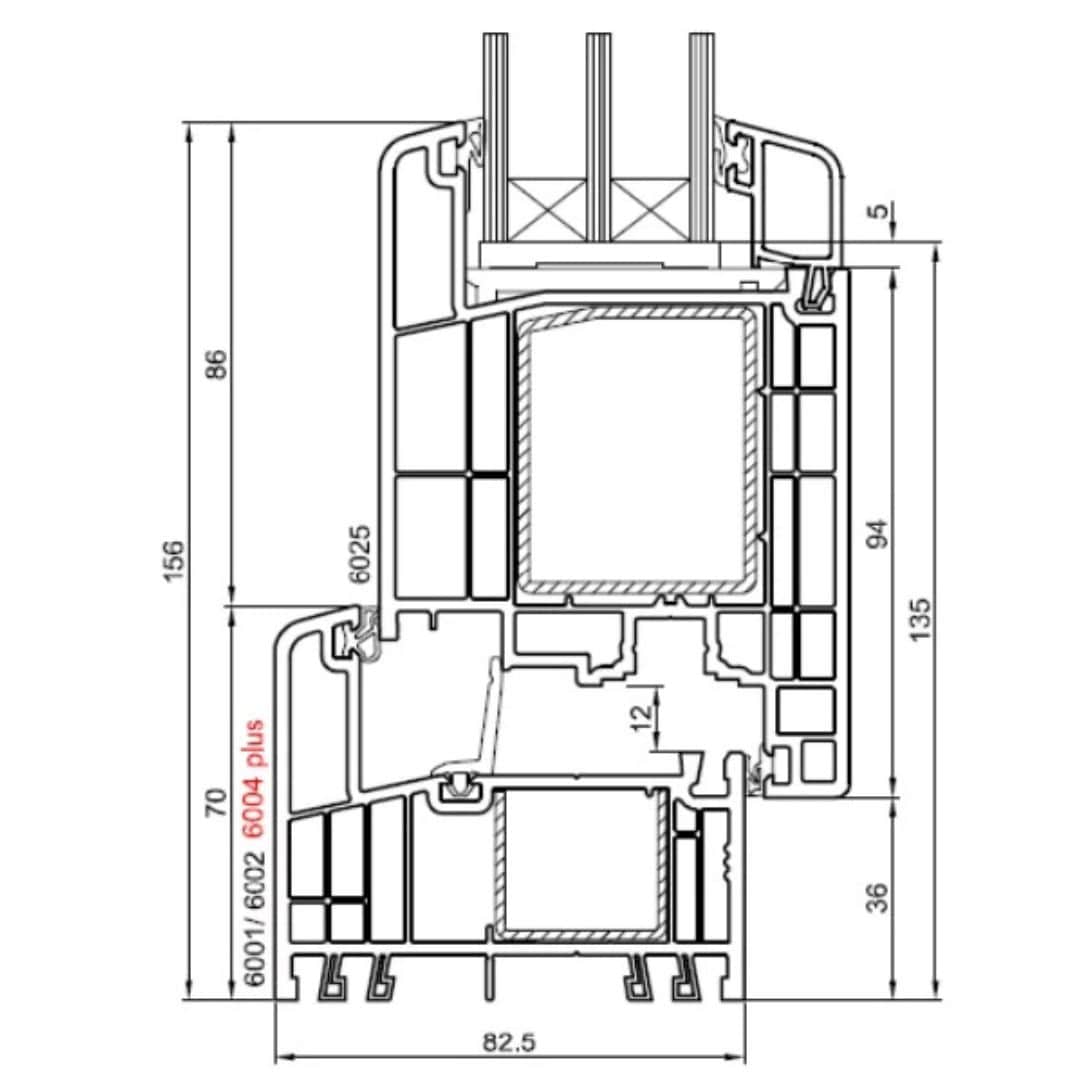 GEALAN S9000 Haustür - Fensterfabrik24