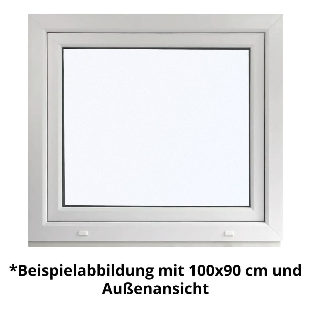 Kellerfenster Kunststoff Dreh/Kipp - 3 - fach - Verglasung - Weiß - Fensterfabrik24