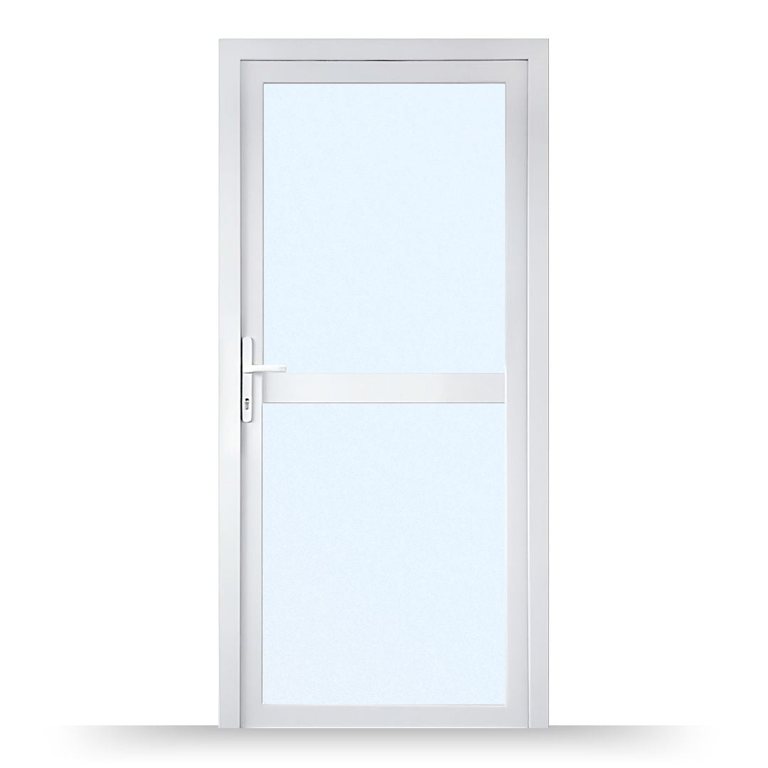 Nebeneingangstür aus Kunststoff - Fensterfabrik24