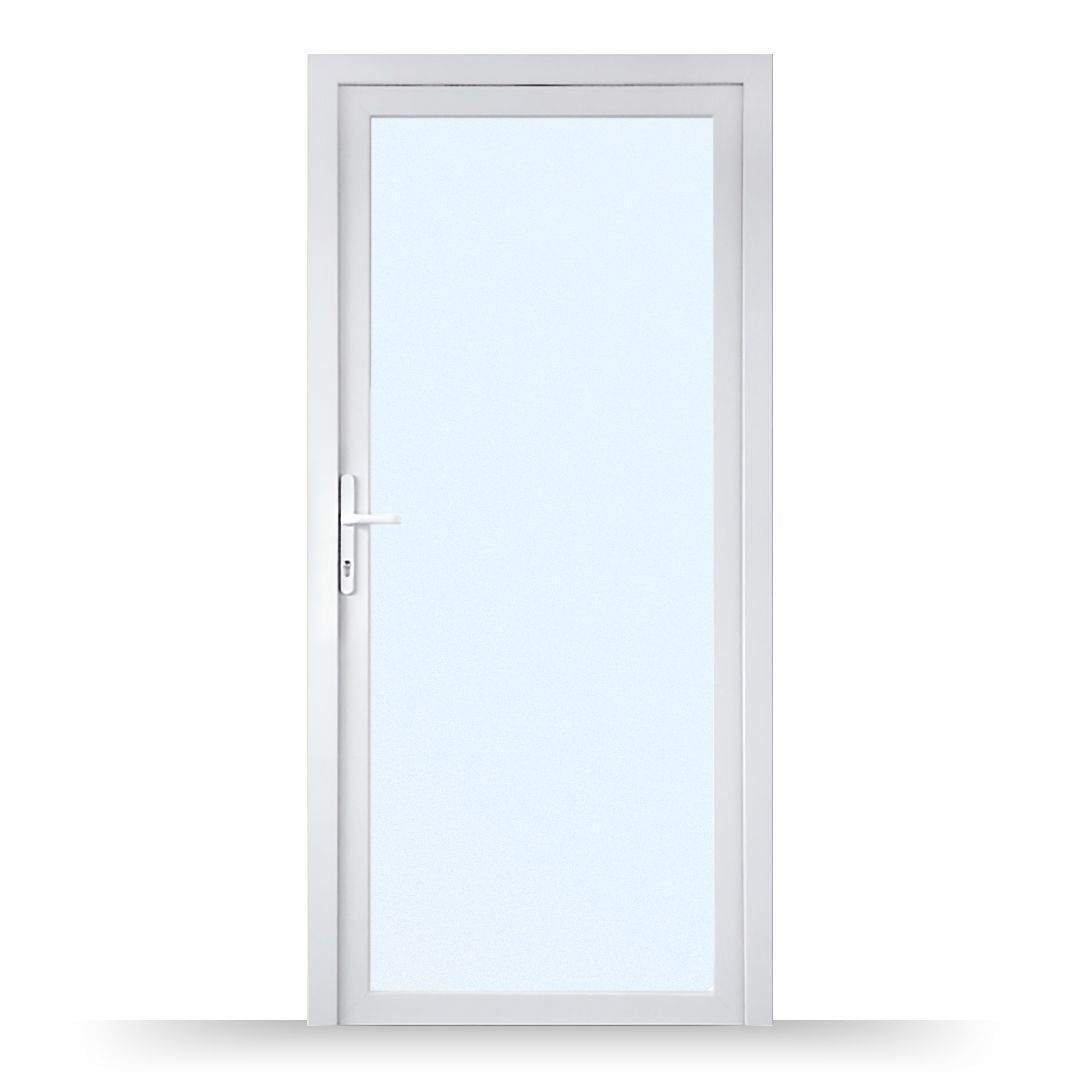 Nebeneingangstür Ganzglas - Fensterfabrik24