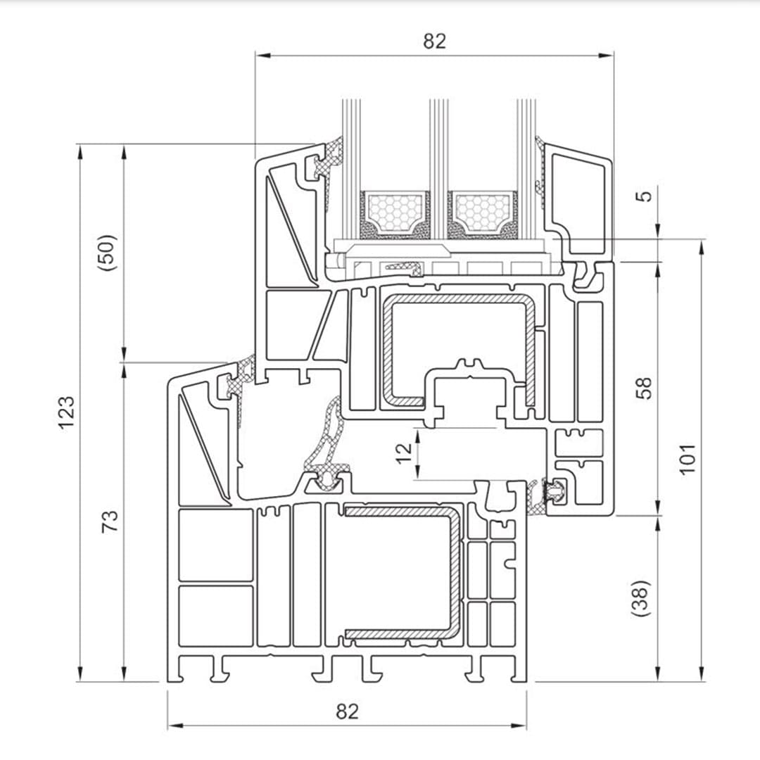 Salamander BluEvolution 82 - Fensterfabrik24