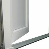 Nebeneingangstür 1/3 Glas – Anthrazit & Weiß – Außen- & Innenöffnend nach Maß