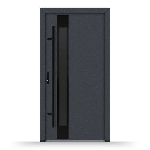 Aluminium Haustür AC68 Safeline M34 Blackline - Fensterfabrik24