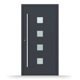 Aluminium Haustür Premium P90 M03 - Fensterfabrik24