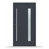 Aluminium Haustür Premium P90 M04 - Fensterfabrik24