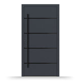 Aluminium Haustür Premium P90 M22 Blackline - Fensterfabrik24