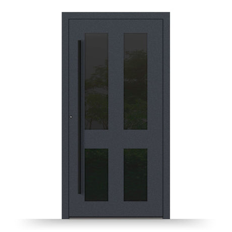 Aluminium Haustür Premium P90 M29 Blackline - Fensterfabrik24