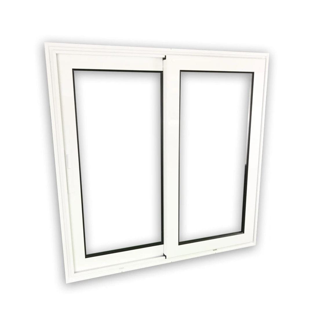 Aluminium Schiebefenster weiß 2 - fach - Fensterfabrik24
