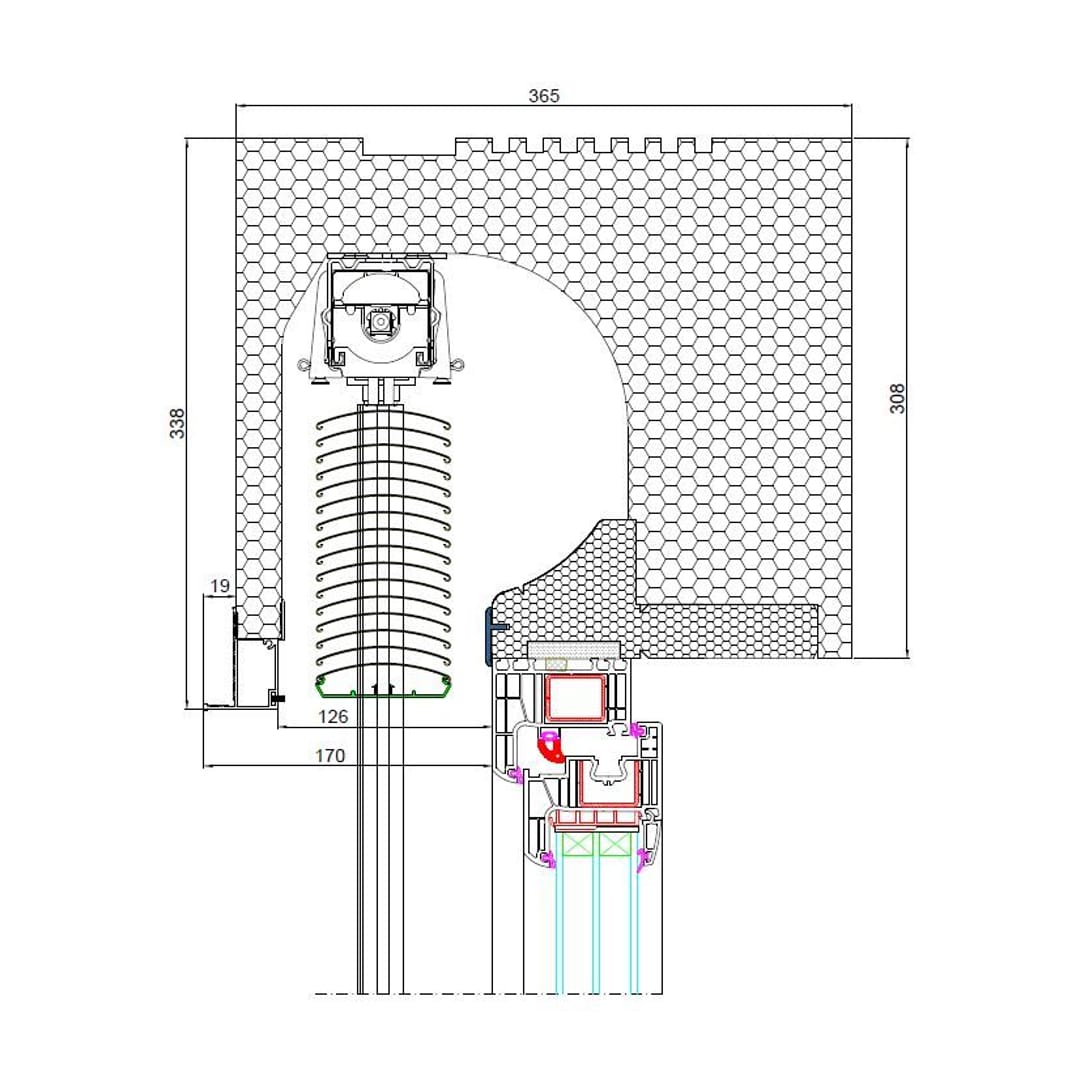 Drutex Aufsatzraffstore - Fensterfabrik24