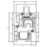 Drutex Iglo 5 Balkontür Kunststoff - Fensterfabrik24