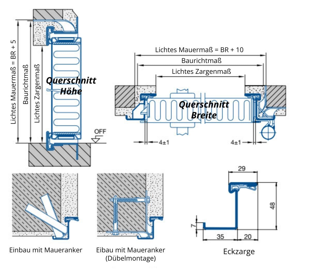 Hörmann Brandschutztür Feuerschutztür T30 H8 - 5 - Fensterfabrik24