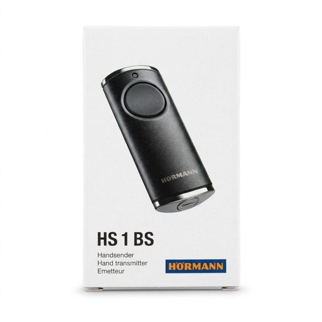 Hörmann HS 1 BiSecur Handsender Struktur schwarz - Fensterfabrik24