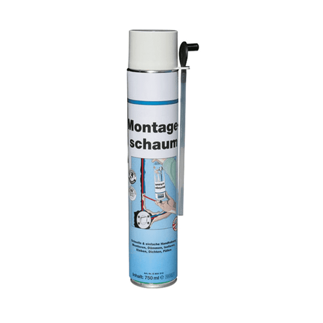 Montageschaum 750 ml – Bauschaum, Isolierschaum, Silikonfrei - Fensterfabrik24