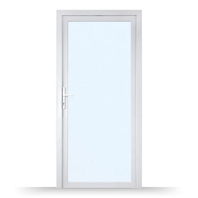 Nebeneingangstür Ganzglas - Fensterfabrik24