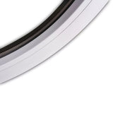 Rundfenster Bullauge Kunststoff - Weiß - 2 - Fach - Verglasung - Festverglasung - Fensterfabrik24