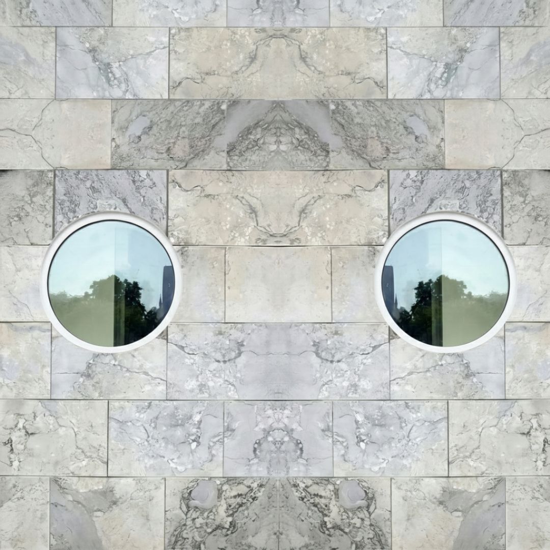 Rundfenster Bullauge Kunststoff - Weiß - 2 - Fach - Verglasung - Festverglasung - Fensterfabrik24